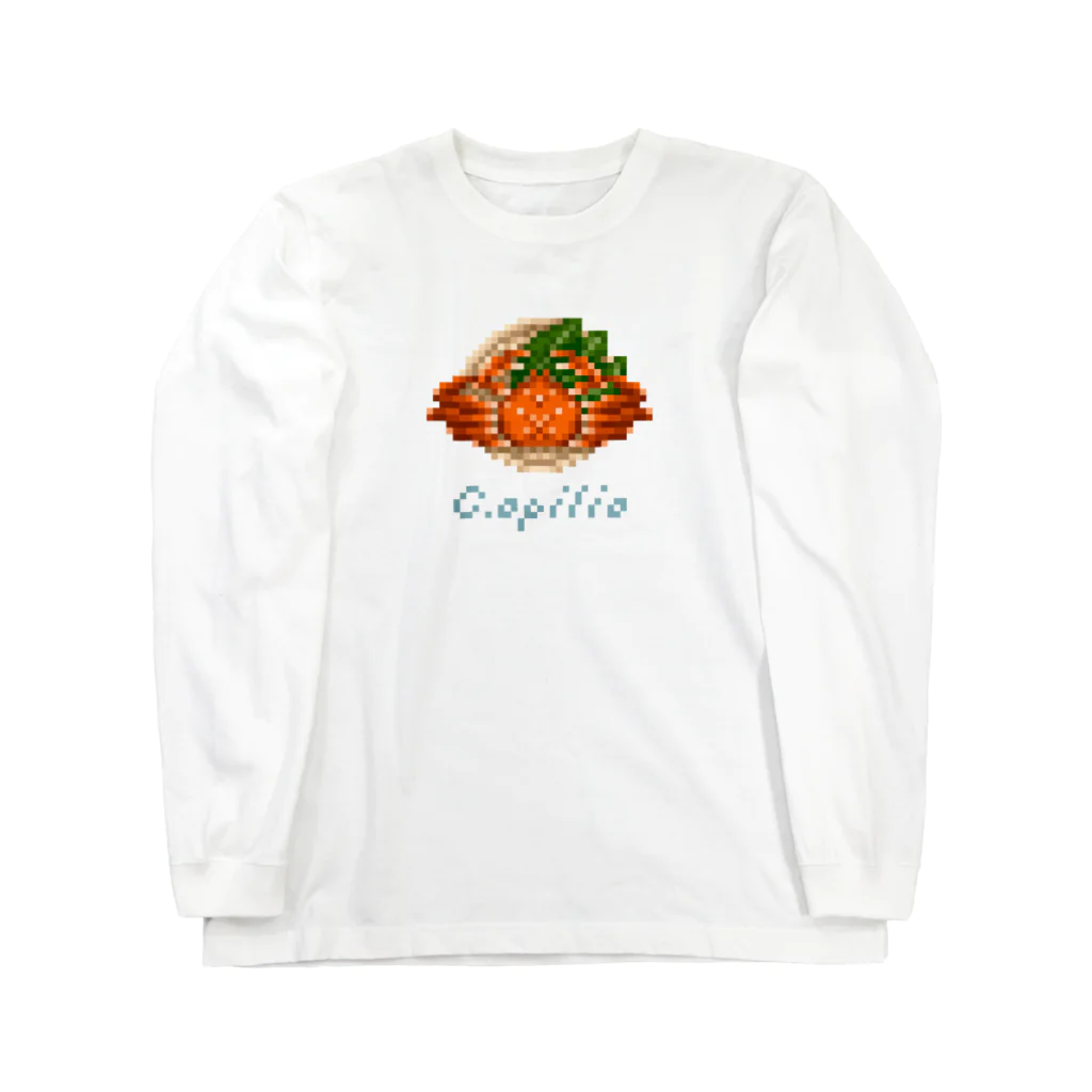 鍵屋敷のC.opilioドット ロングスリーブTシャツ