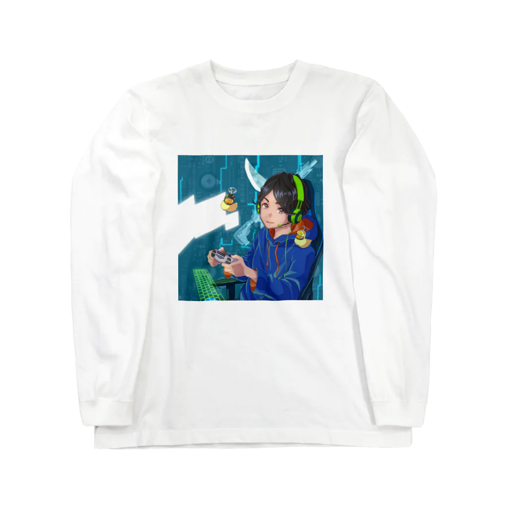 すぅさん.17LIVEのSu-Sanアイコン Long Sleeve T-Shirt