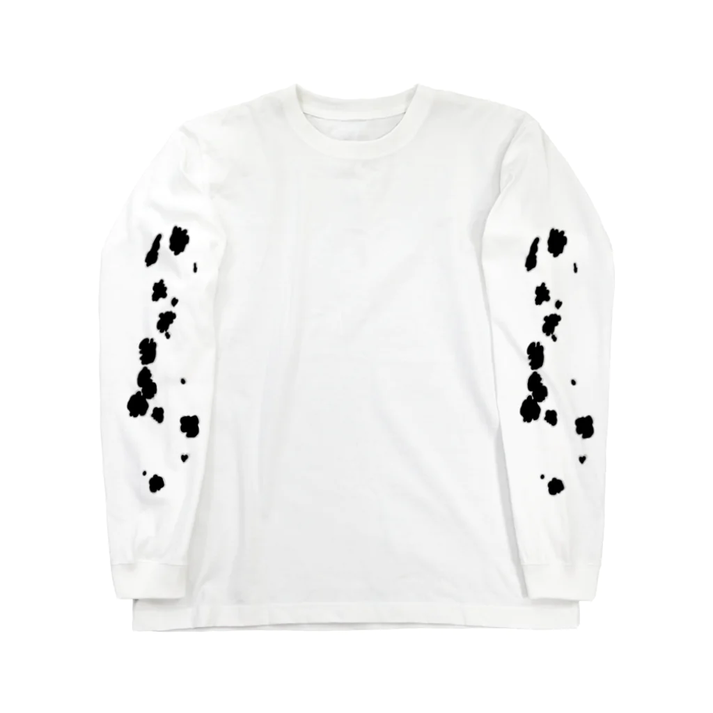 lily_dalmatianのダルメシアンまみれ Long Sleeve T-Shirt