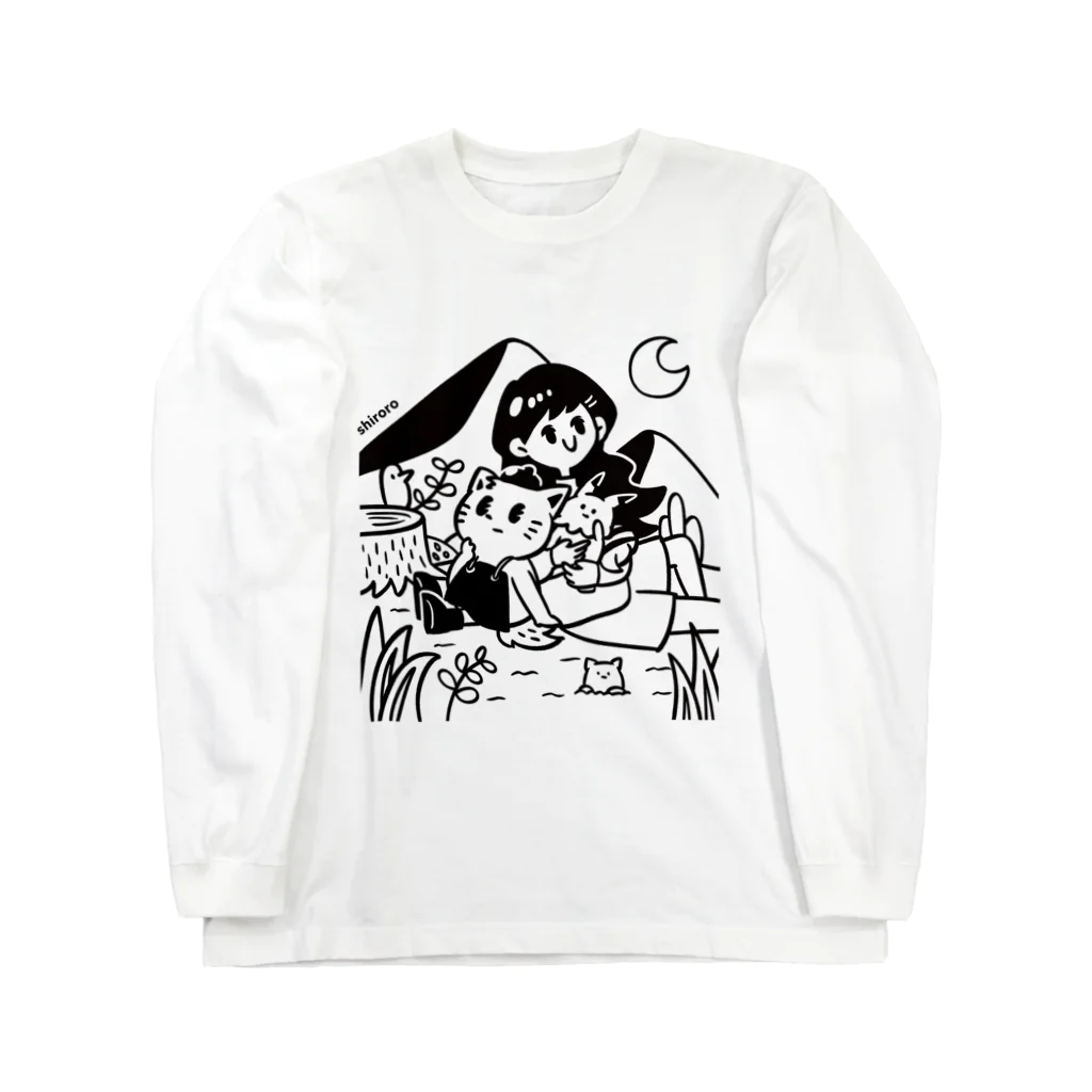 COLOR TUNE BOX （カラチュン）の【お月さまシリーズ 】COLOR TUNE BOX Long Sleeve T-Shirt