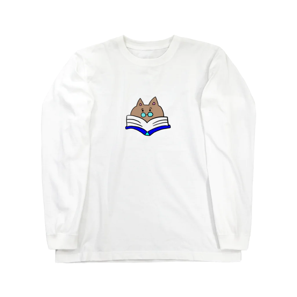 ほとねこの里のほんのむしねこ Long Sleeve T-Shirt