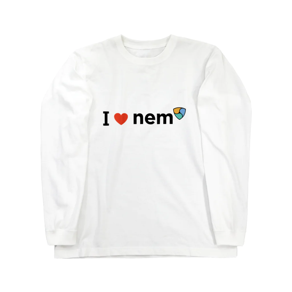 なぞQのネム（NEM）/ XEMグッズvol.3 ロングスリーブTシャツ