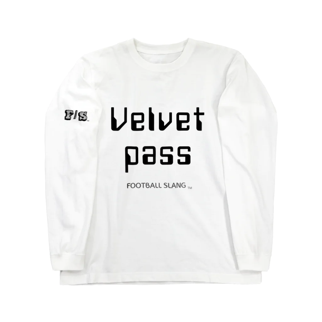 FOOTBALL SLANGのVelvet pass Long Sleeve T-Shirt