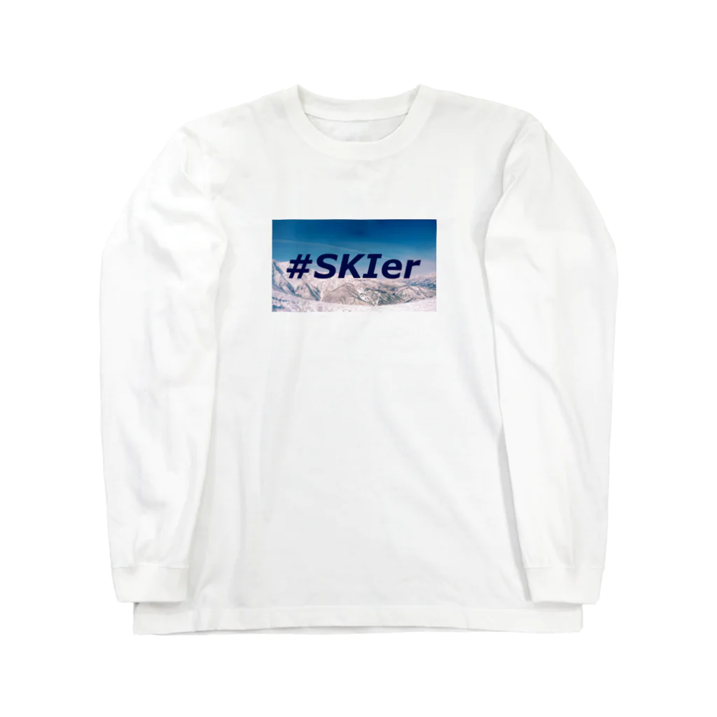 prinaの#SKIer /スキーヤー ロングスリーブTシャツ