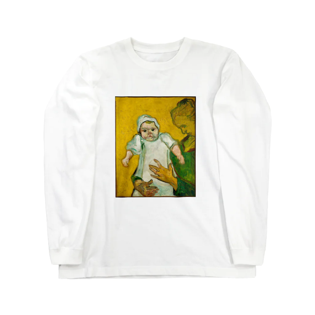 Masterpieceのゴッホ　/　マダムルーリンと彼女の赤ちゃん　Madame Roulin and Her Baby 1888 Long Sleeve T-Shirt