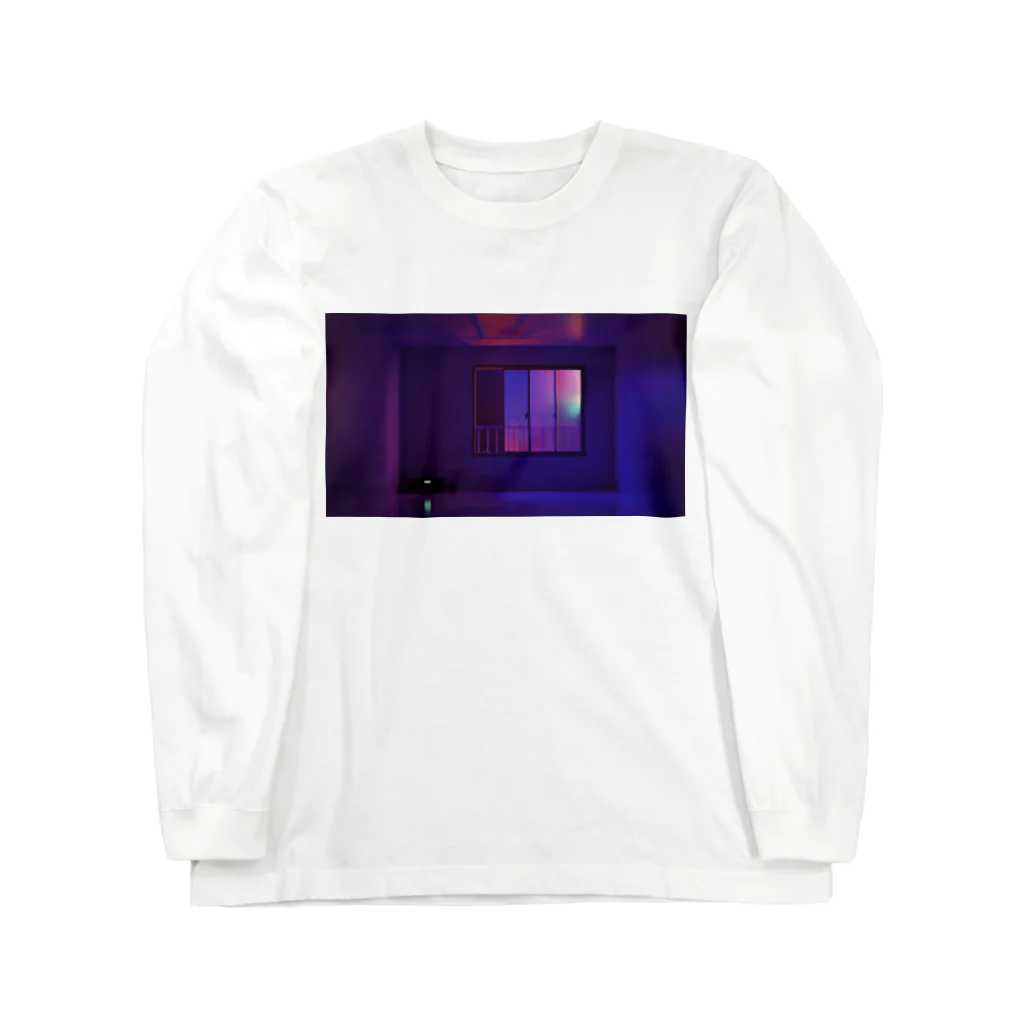 やまやのネオン街の部屋。 Long Sleeve T-Shirt