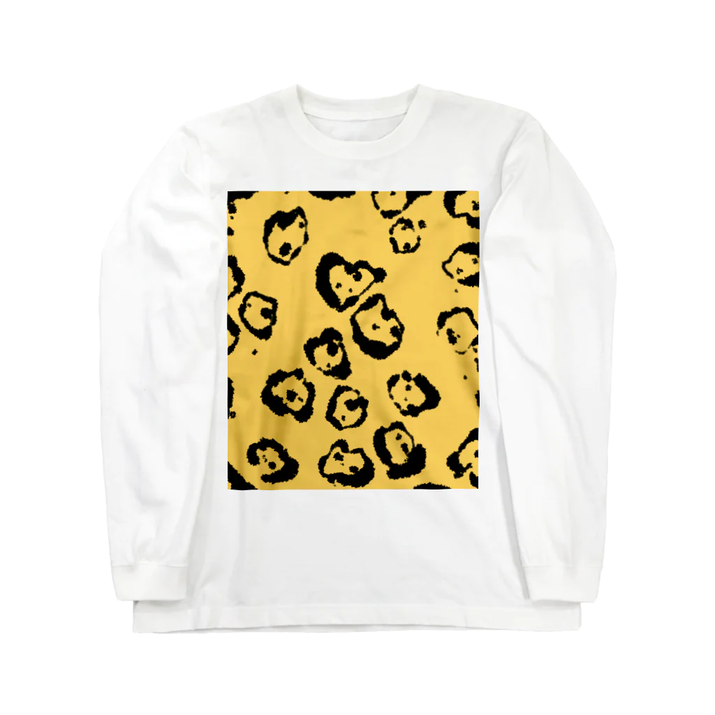 ゆうすけ。のジャガー柄（ナチュラル） Long Sleeve T-Shirt