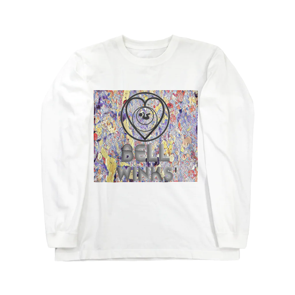 🅑🅔🅛🅛 ​ 🅦🅘🅝🅛🅢'のBell winks3 ロングスリーブTシャツ