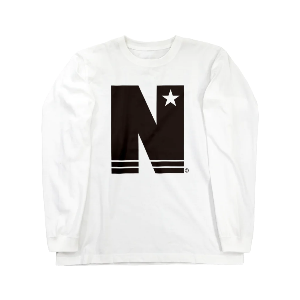 NOBチャンネルストアのN STAR ブラック Long Sleeve T-Shirt