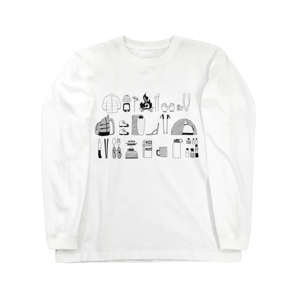 まつのき商店のキャンプの道具A Long Sleeve T-Shirt