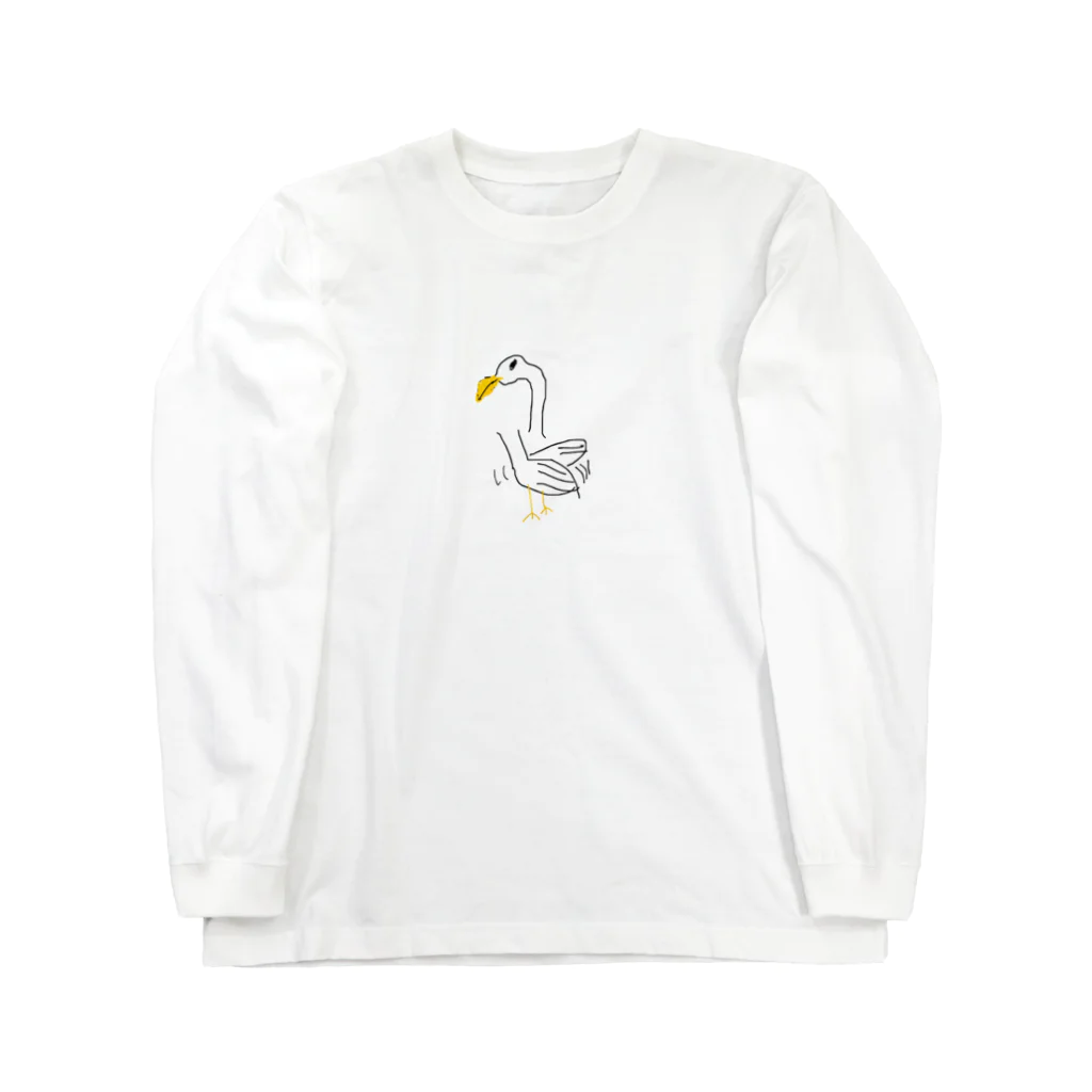 やきにくやさんのはくちょうさん Long Sleeve T-Shirt