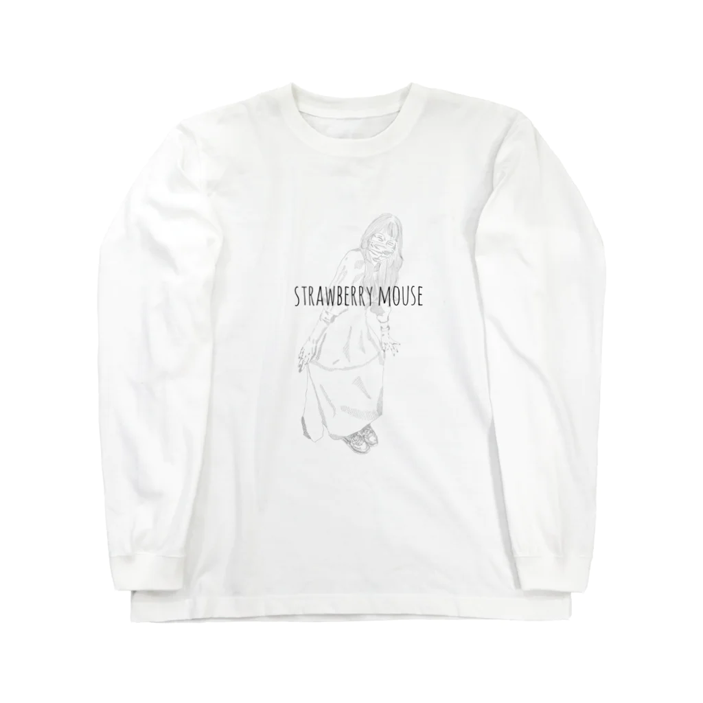 BRICK【ブリック】のstrawberry mouse Long Sleeve T-Shirt