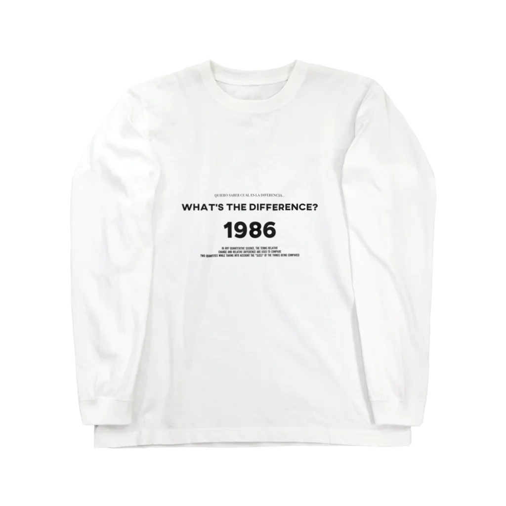 BUENA VIDAのWHAT'S THE DIFFERENT? Long Sleeve T-Shirt