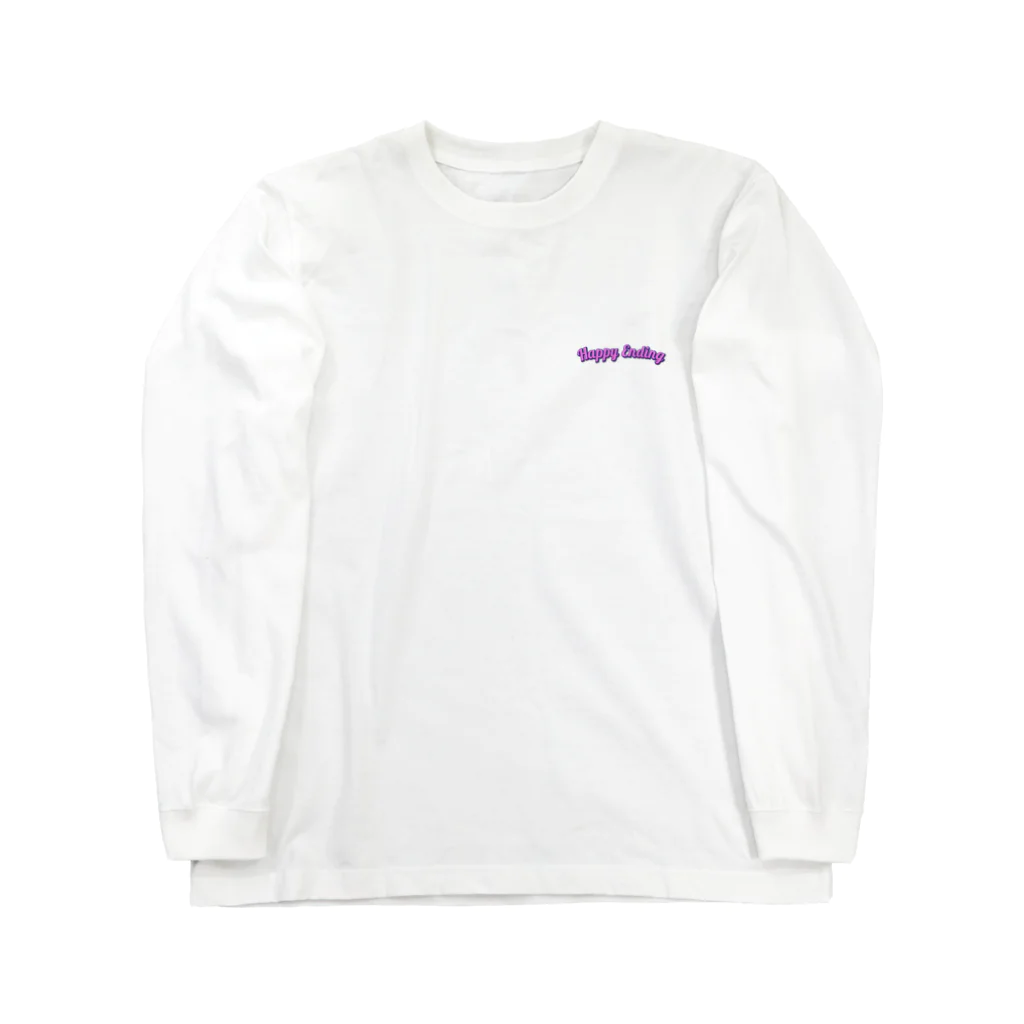 HAPPY ENDING OFFICIAL STOREのLeave me alone Long Sleeve T-Shirt