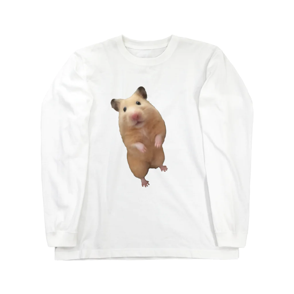 キンクマハムスターふろちゃんショップのキンクマハムスターふろちゃん ロングスリーブTシャツ