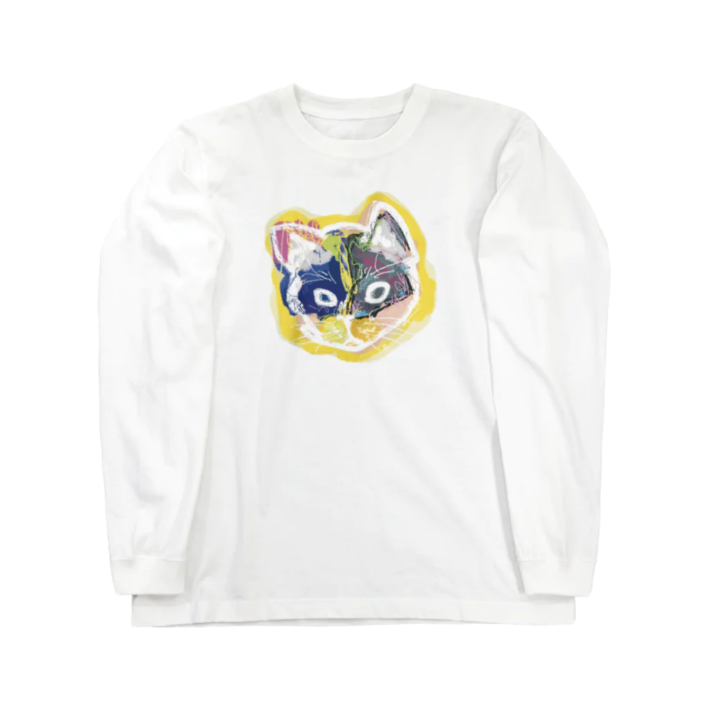 MITO's PARKのねこちゅわんは、我が道をゆく Long Sleeve T-Shirt