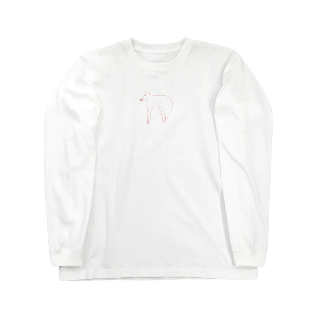 osayuのボルゾイ Long Sleeve T-Shirt