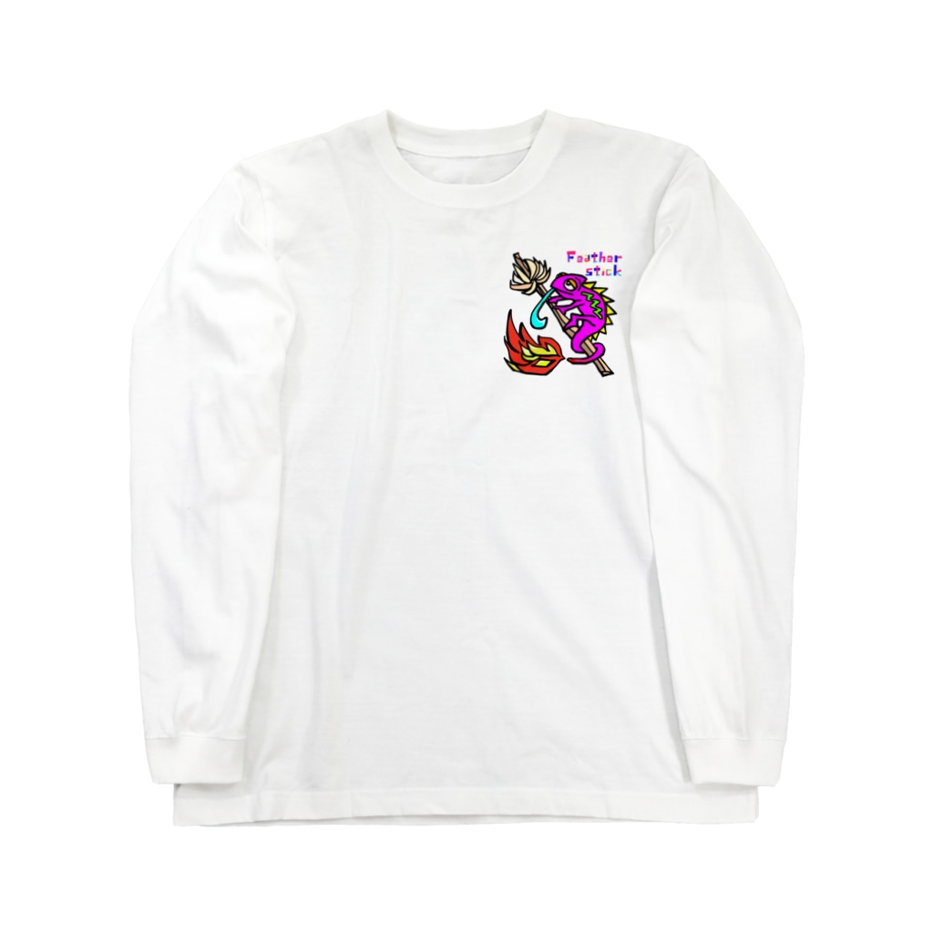 Feather stick-フェザースティック-のフェザースティック【Feather stick】 Long Sleeve T-Shirt