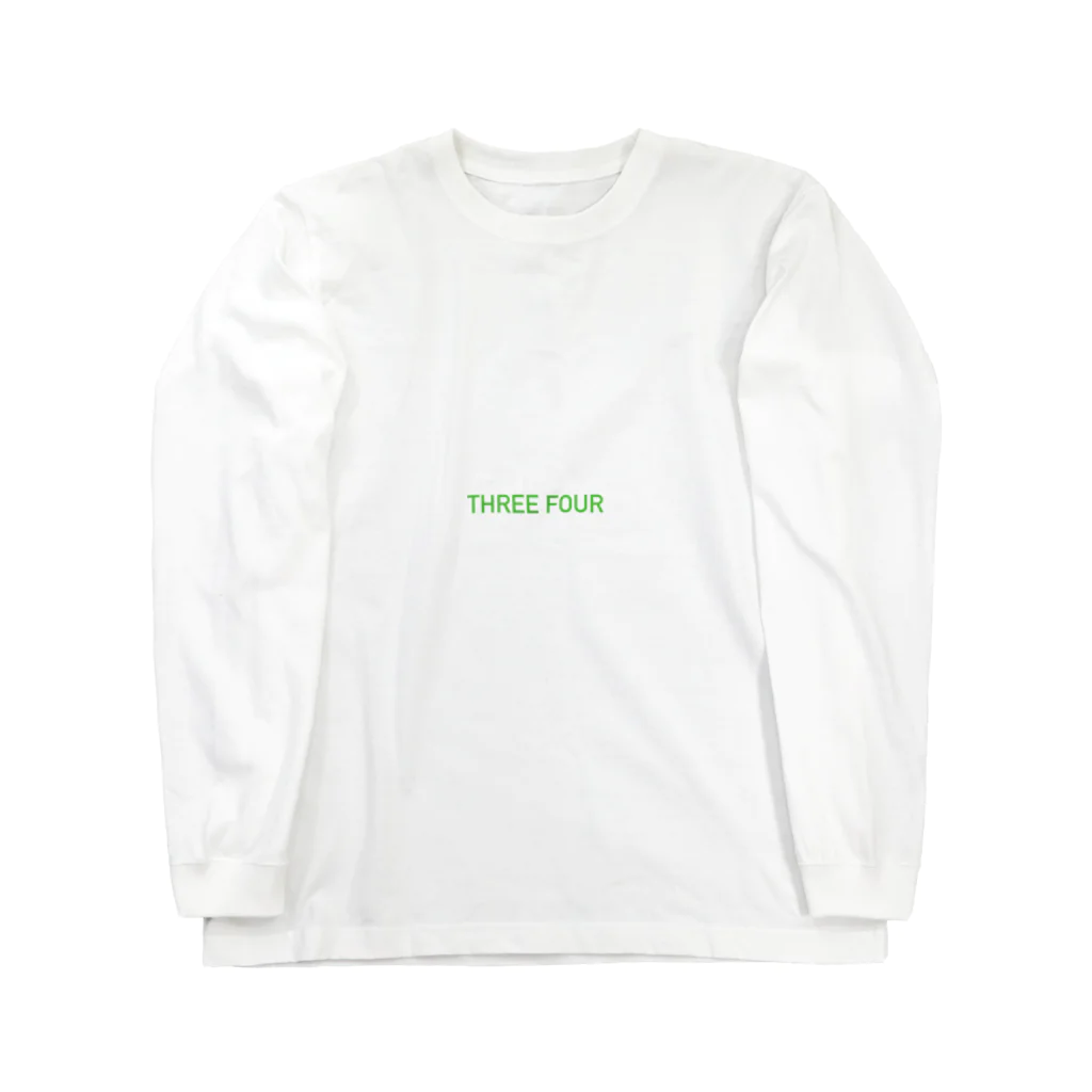 three fourのスリーフォーロンT Long Sleeve T-Shirt