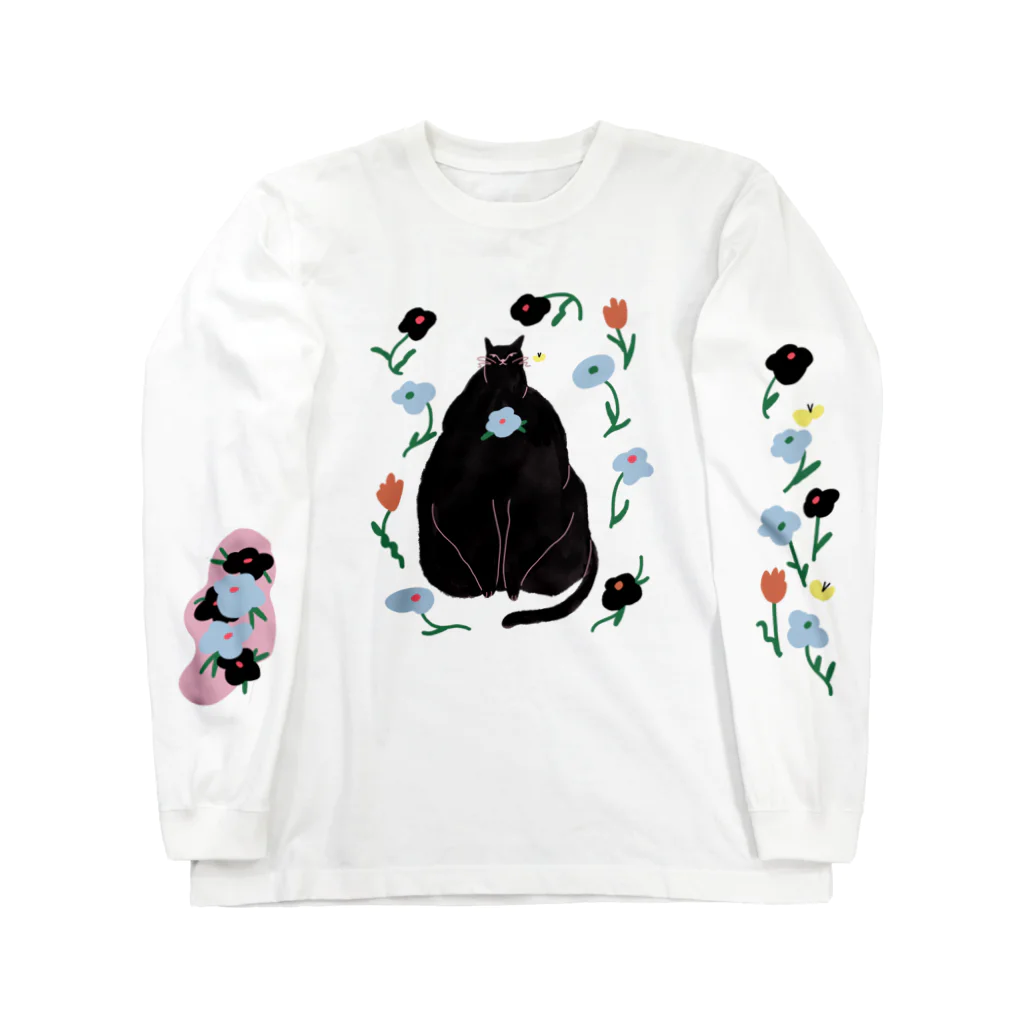 chabiのくろねこ Long Sleeve T-Shirt