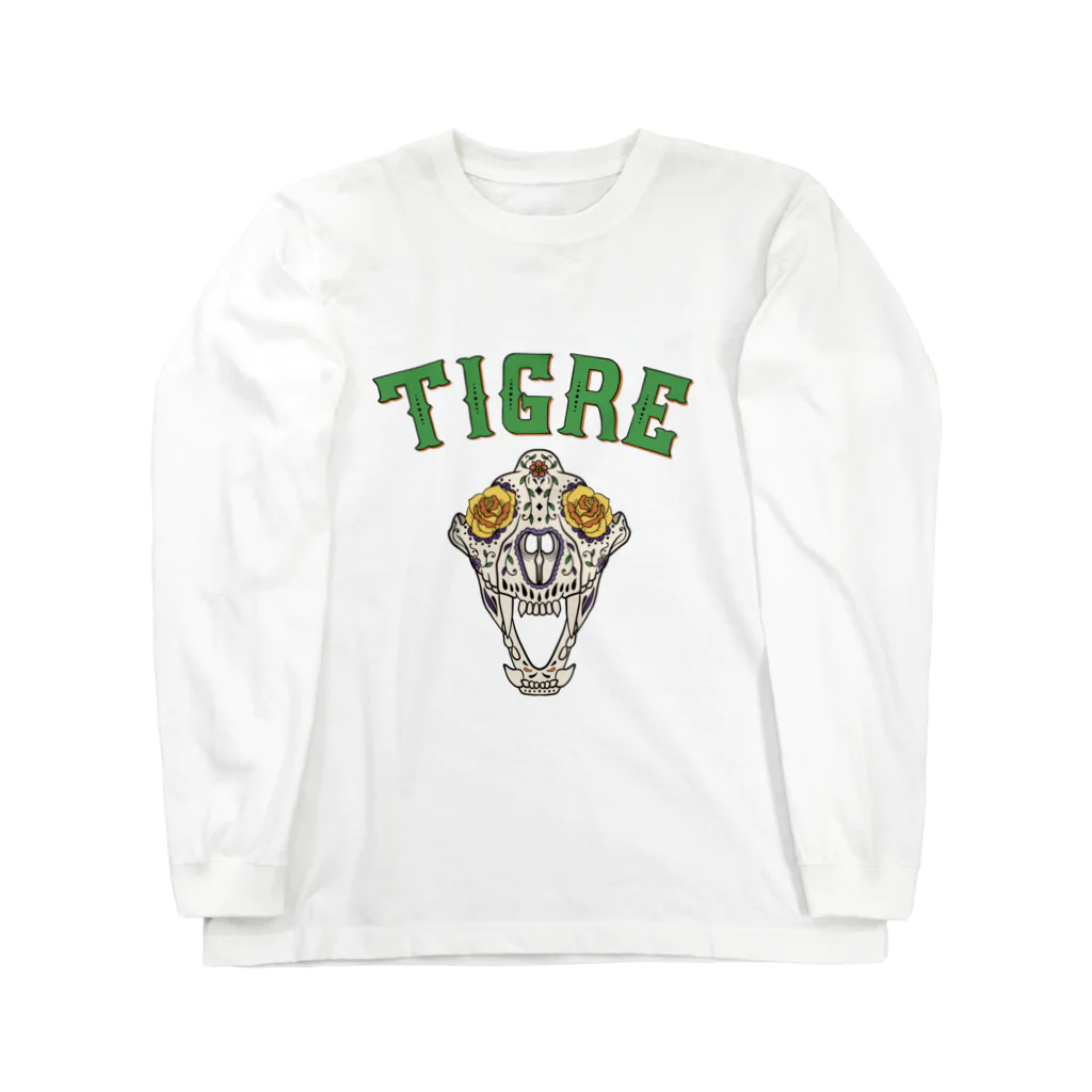 コノデザインのMexican Tigre ロングスリーブTシャツ
