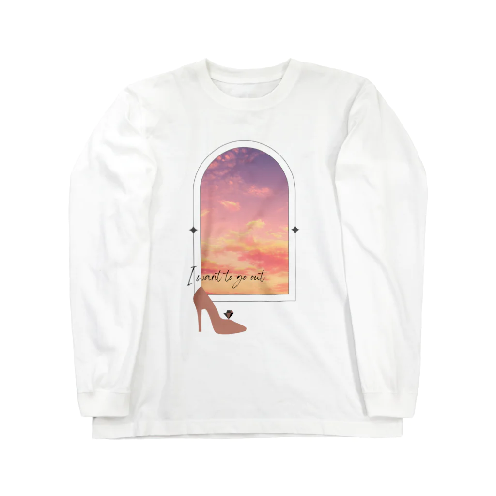 colocotoriの＜空＞出かけたいっ～I want to go out Long Sleeve T-Shirt