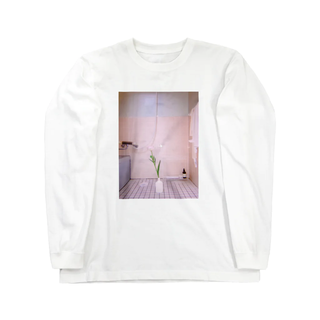 Haha MoecoのO furo F lower Long Sleeve T-Shirt