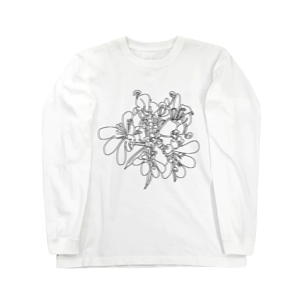 A33のパクチーの花 Long Sleeve T-Shirt