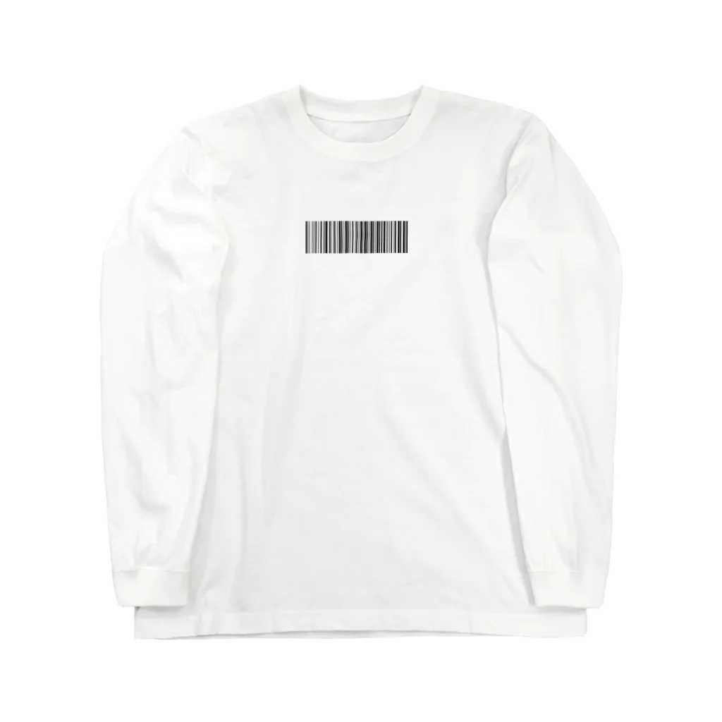 mnm6595のバーコード Long Sleeve T-Shirt