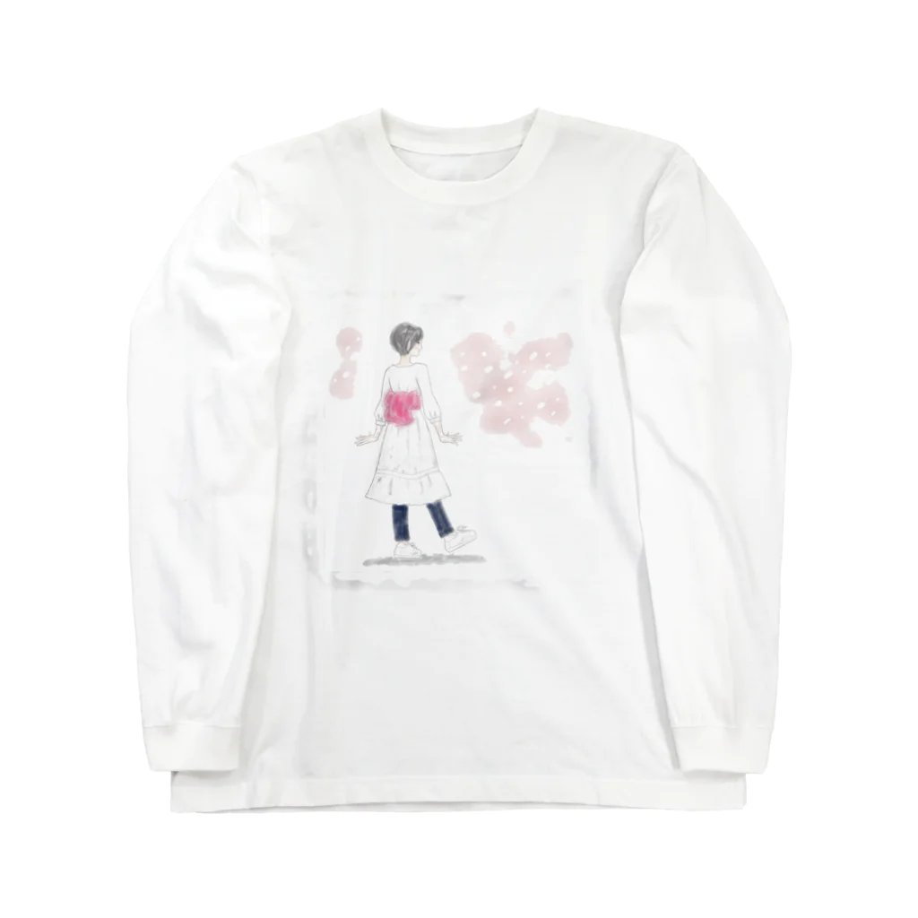 yuufのsakura girl ロングスリーブTシャツ