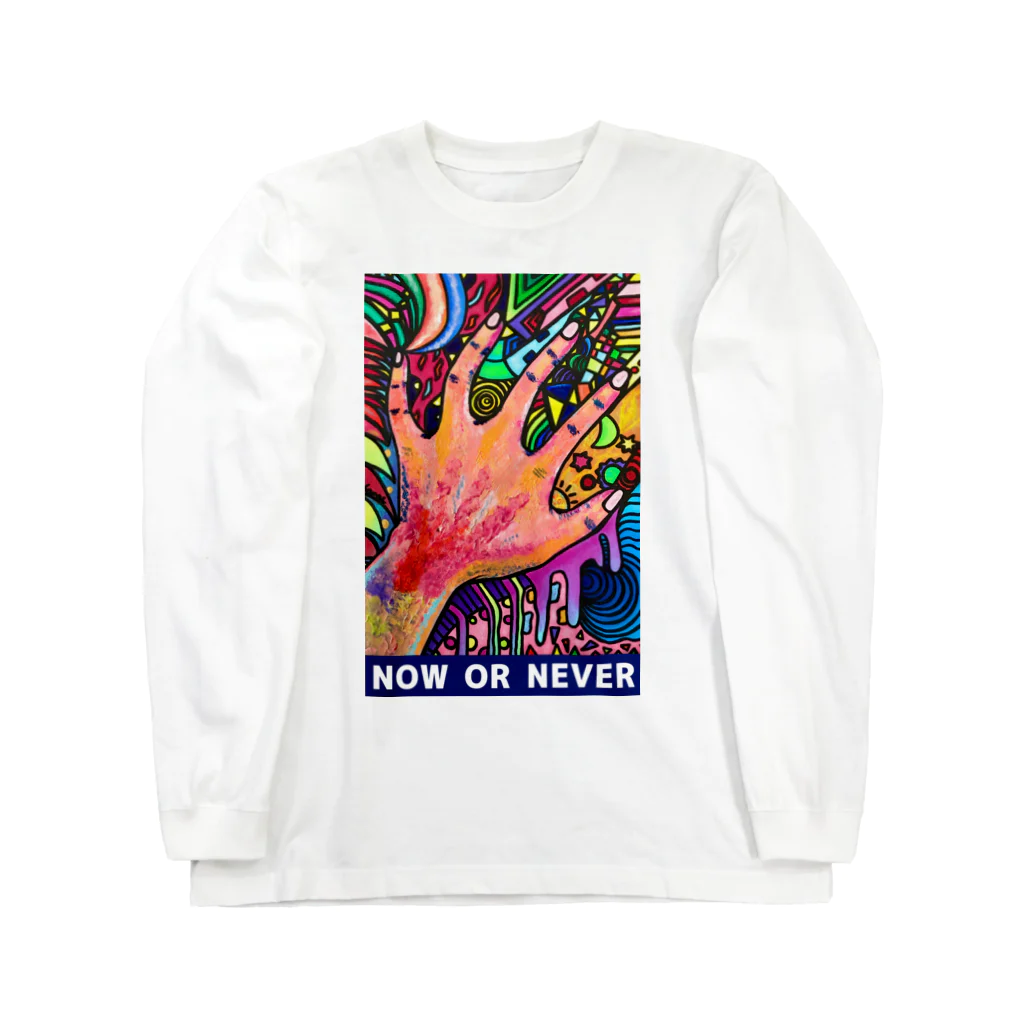 🌈KANAE🌈のNOW OR NEVER Long Sleeve T-Shirt