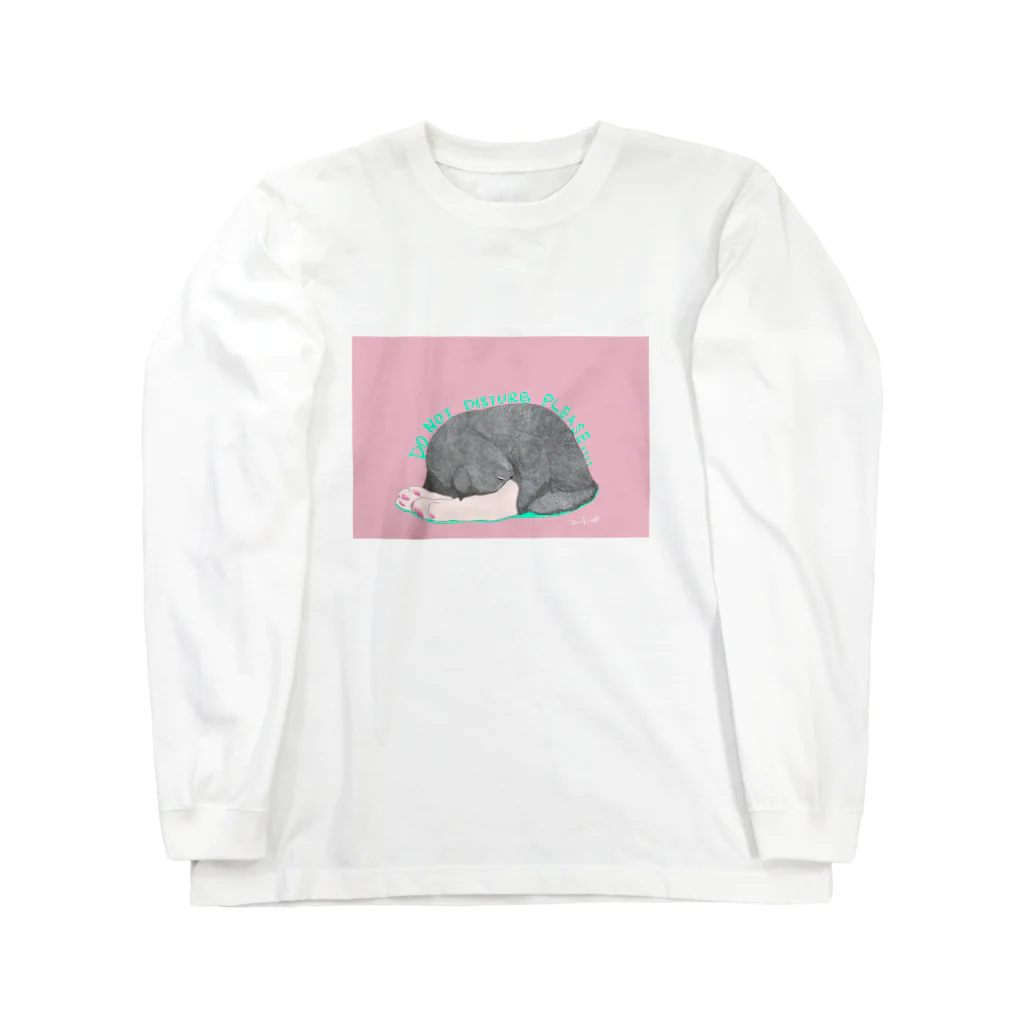 瑞花堂のDO NOT DISTURB Long Sleeve T-Shirt