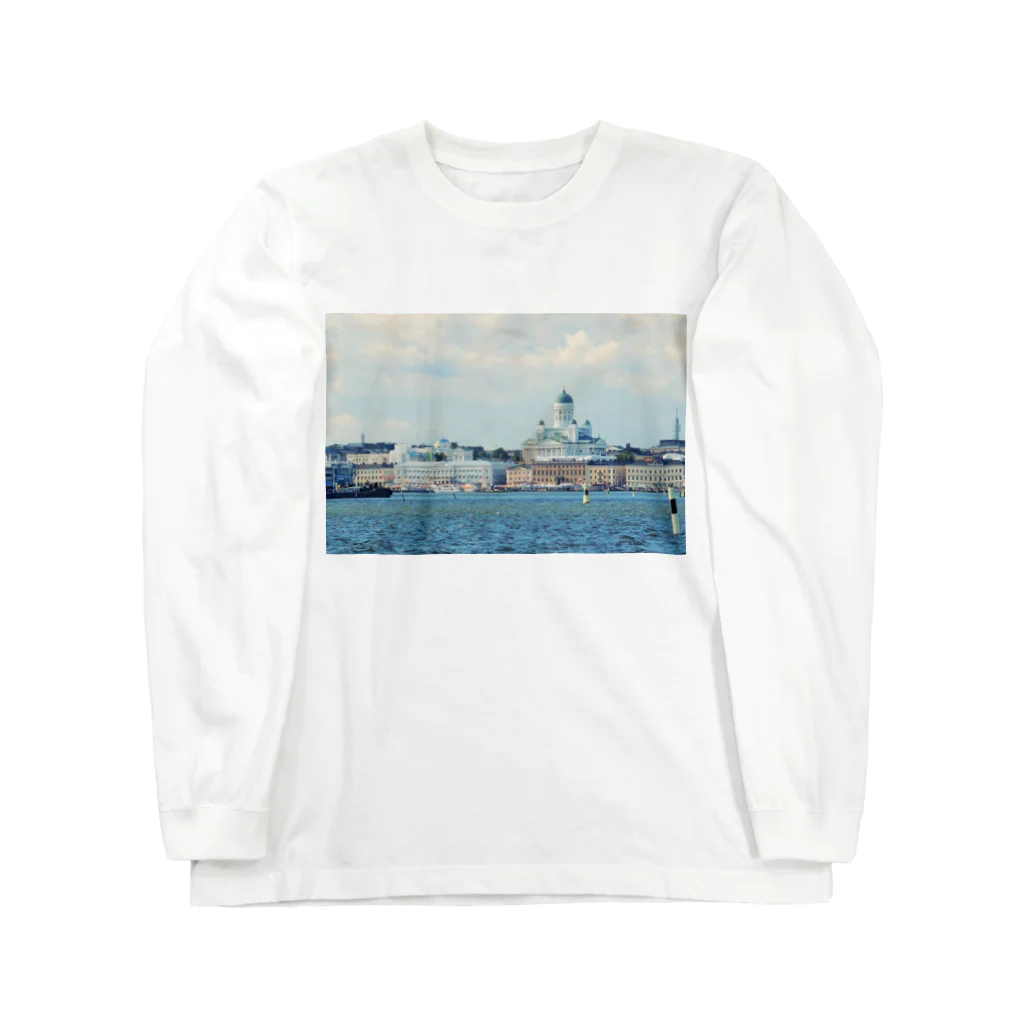 ランタン街・離れの旅するカラフルTシャツ～フィンランド編～ ロングスリーブTシャツ