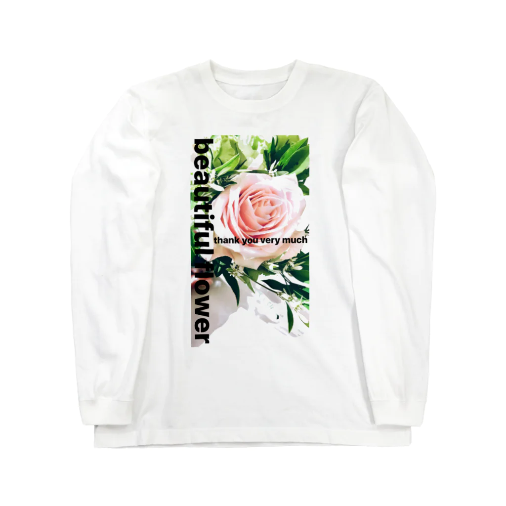 ダサカワファクトリーのbeautifulflower Long Sleeve T-Shirt