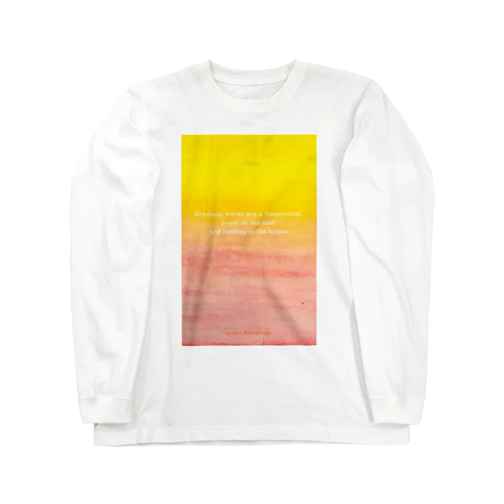 はにかむ工房のはにかむ(honeycomb) Long Sleeve T-Shirt