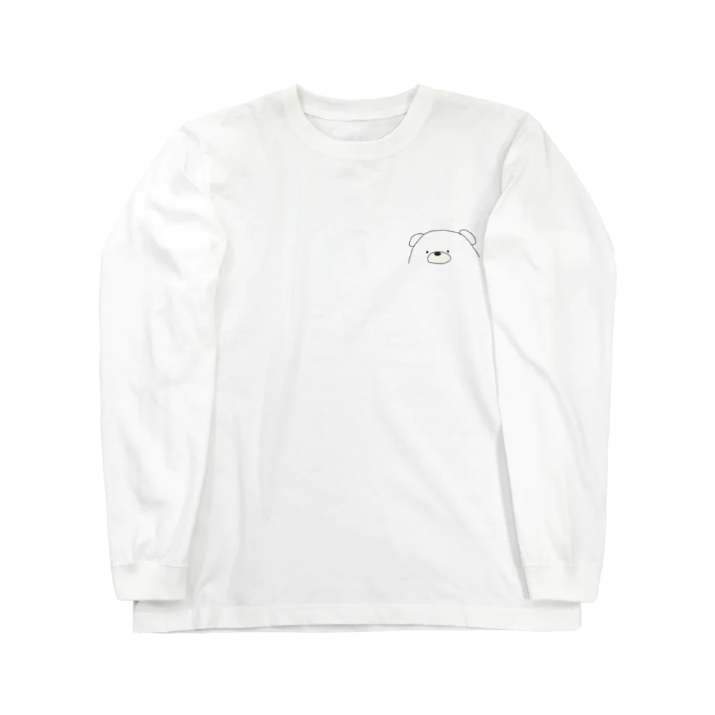 Ruru&cocoのしろくまCOCO Long Sleeve T-Shirt