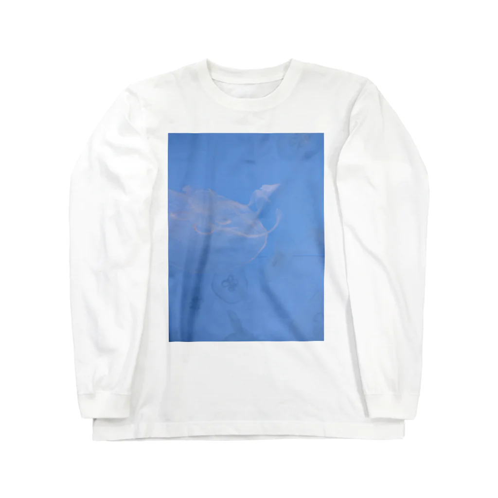 YURURIのくらげblue Long Sleeve T-Shirt