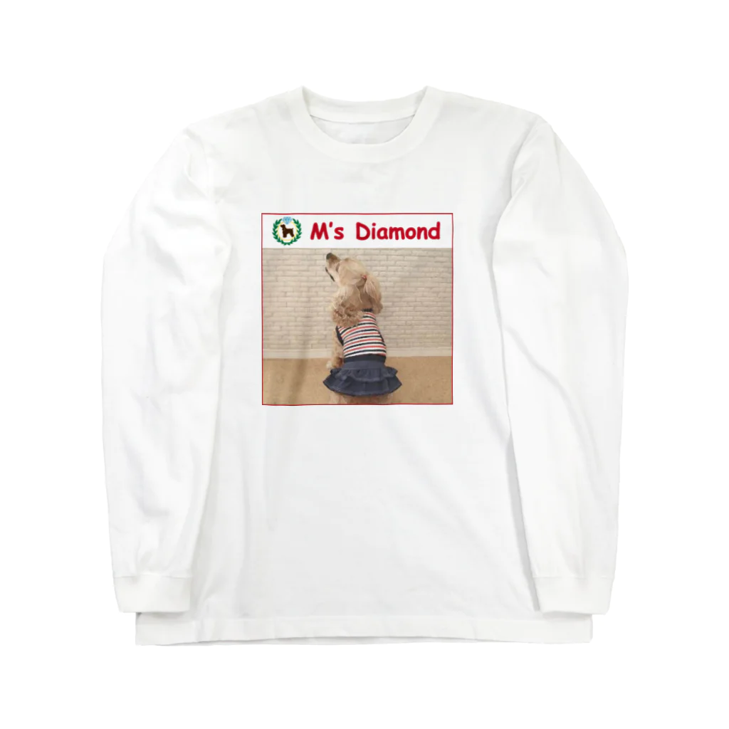 M's  Diamond (エムズ・ダイヤモンド) オーナーズグッズショップのM's  Diamond  のオリジナルグッズ ロングスリーブTシャツ