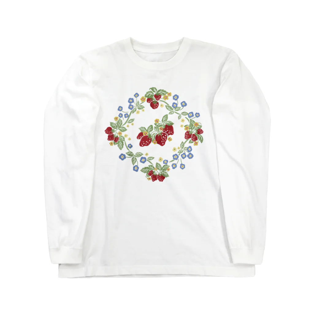 chabiのstrawberry/ mulch Long Sleeve T-Shirt