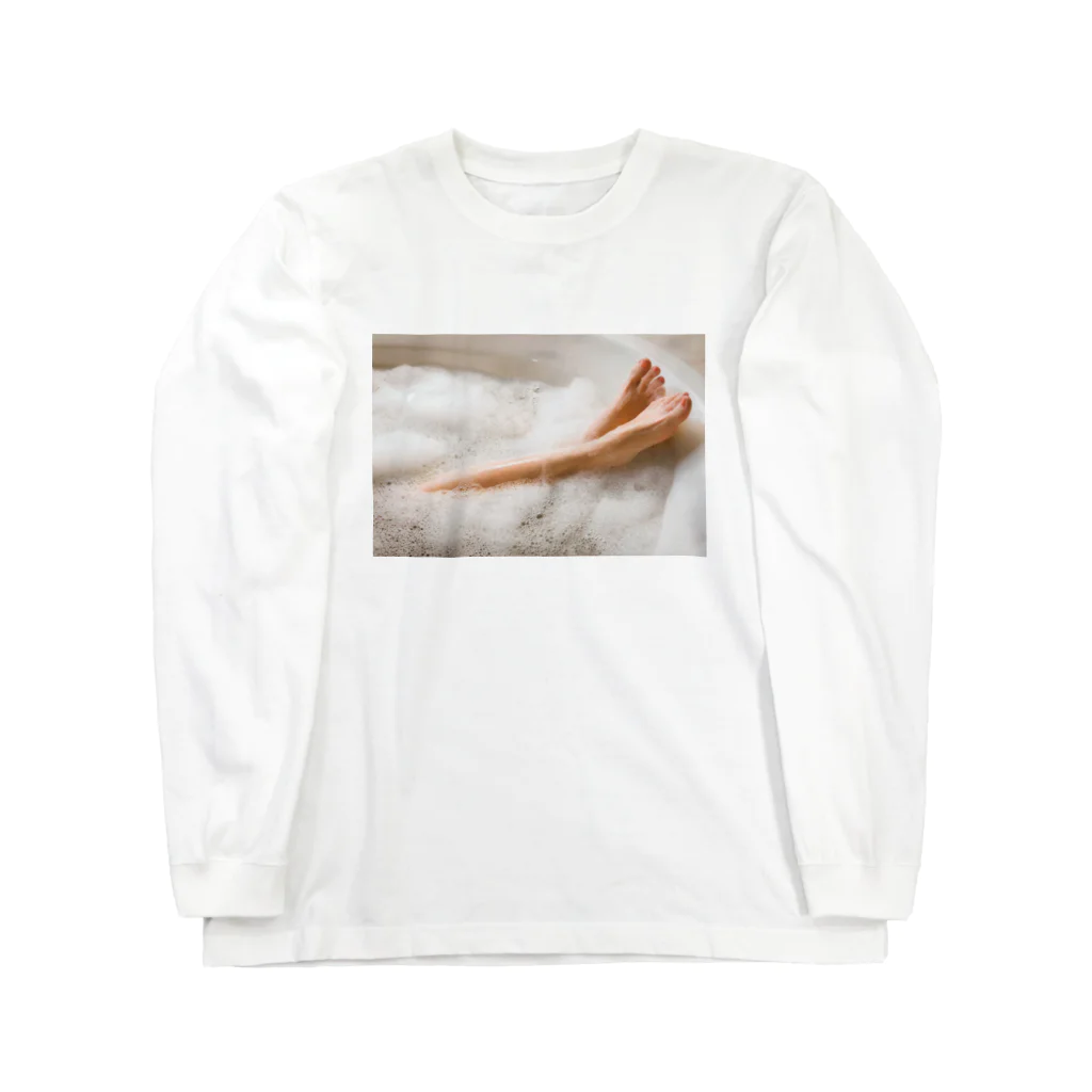 Teatime ティータイムの美脚 Long Sleeve T-Shirt