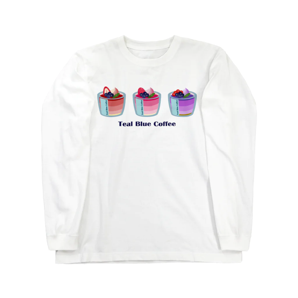 Teal Blue CoffeeのSpecial strawberry Long Sleeve T-Shirt