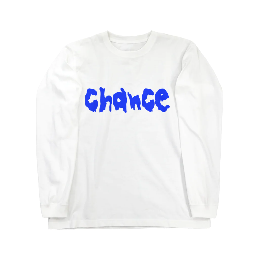 ようぶんFACTORYのchance（青文字） ロングスリーブTシャツ