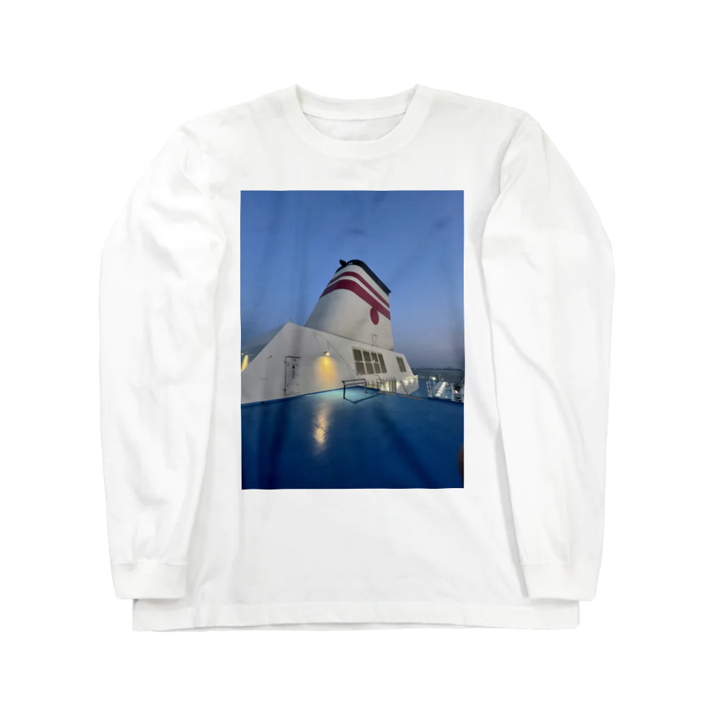 Ttt.comの阪急フェリーのえんとつ Long Sleeve T-Shirt