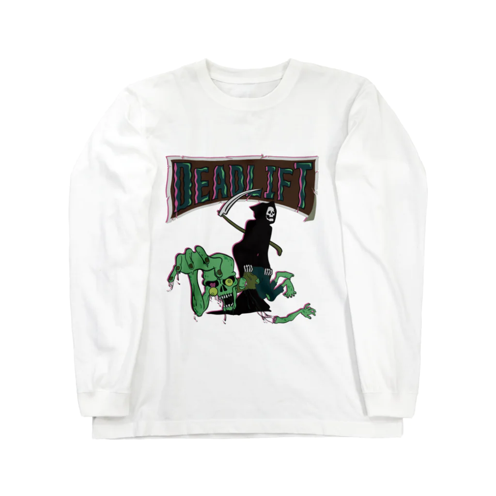 コノデザインのDEADLIFT 死神カラー Long Sleeve T-Shirt