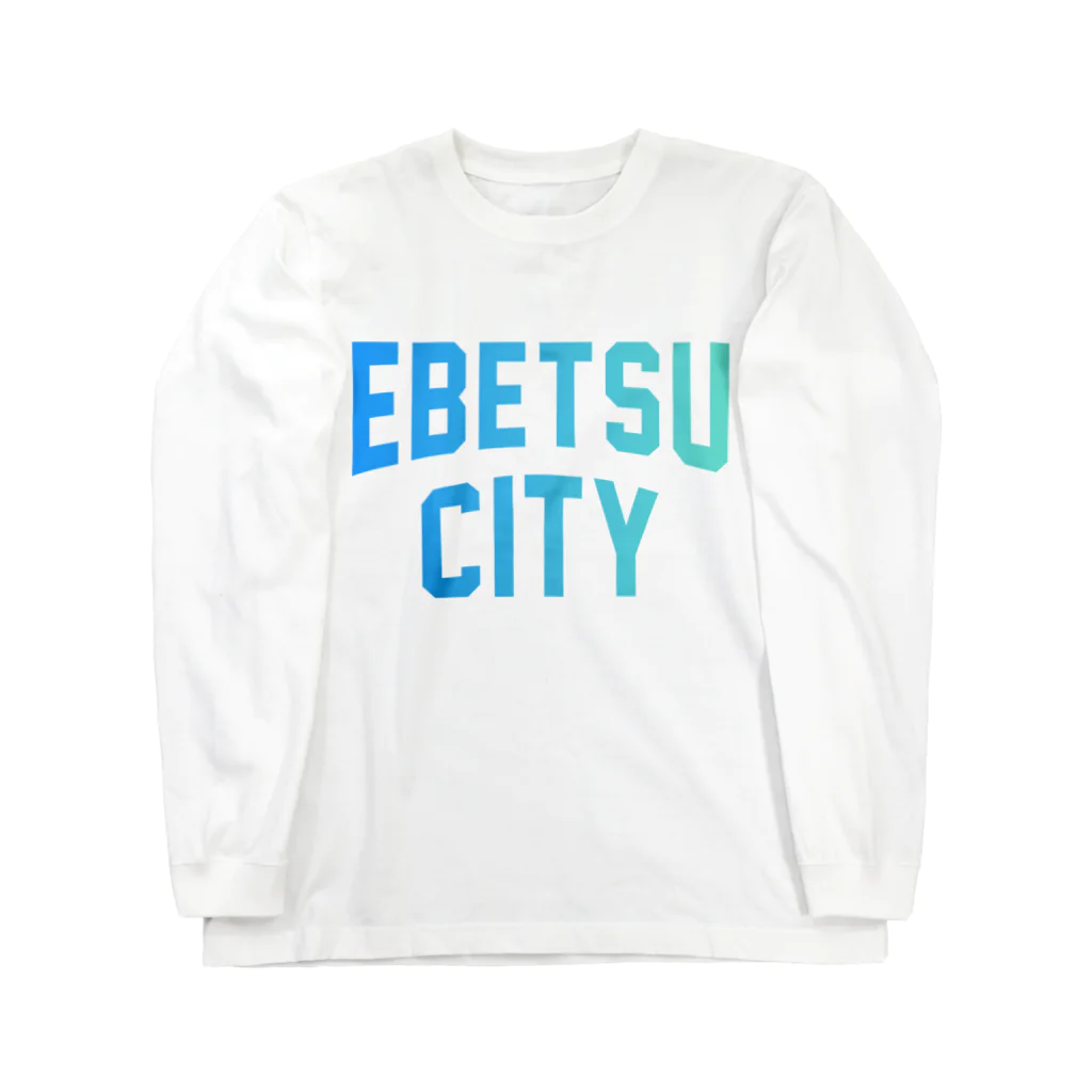 JIMOTOE Wear Local Japanの江別市 EBETSU CITY Long Sleeve T-Shirt