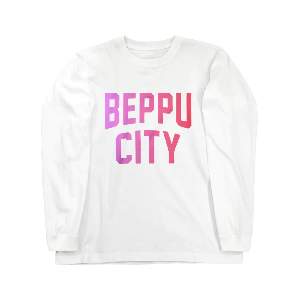 JIMOTOE Wear Local Japanの別府市 BEPPU CITY Long Sleeve T-Shirt