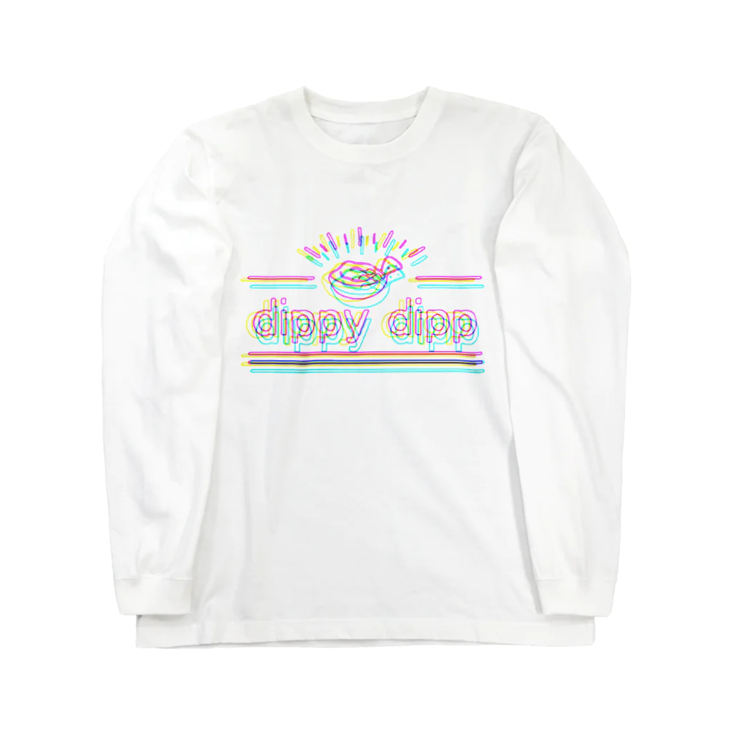 hinappaのコラボ dippydipp  Long Sleeve T-Shirt