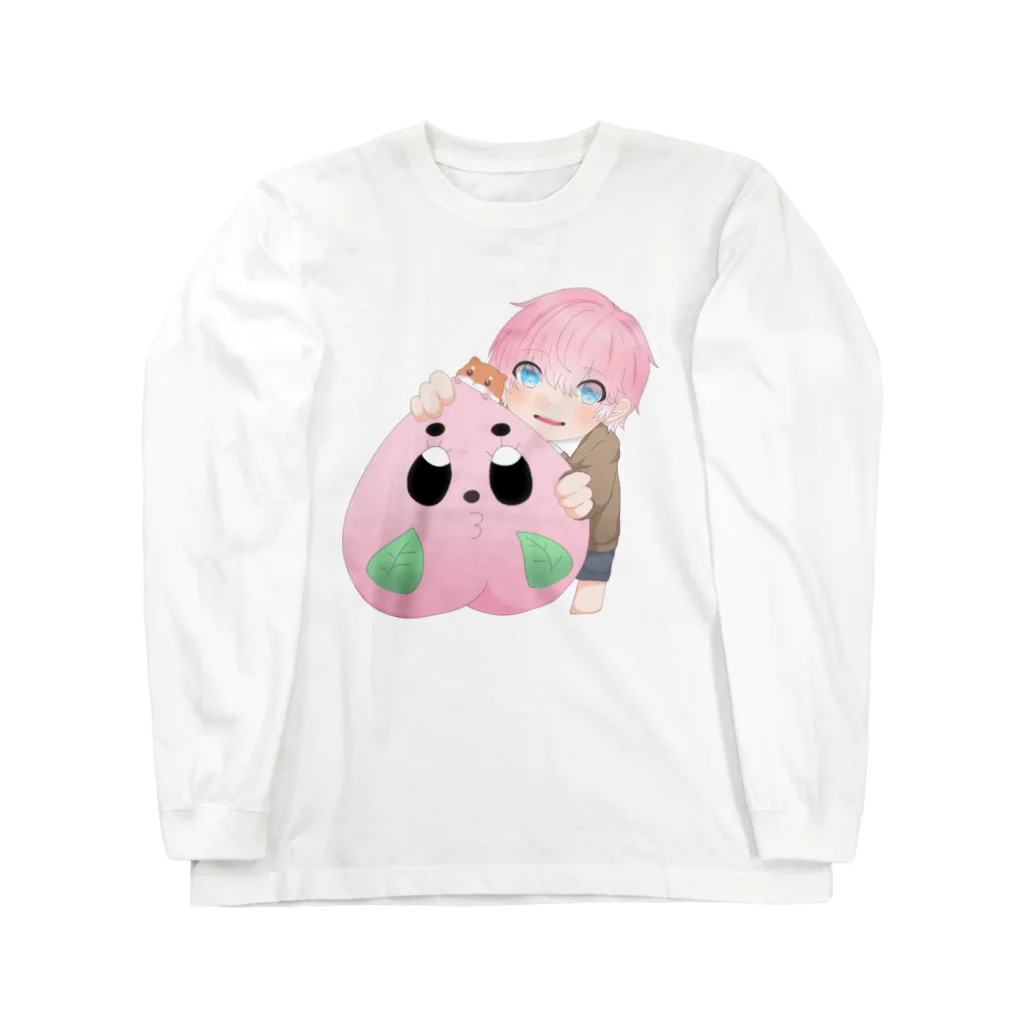 きゃずもも＆ももみのグッズ販売のきゃずももと小さな仲間達 Long Sleeve T-Shirt