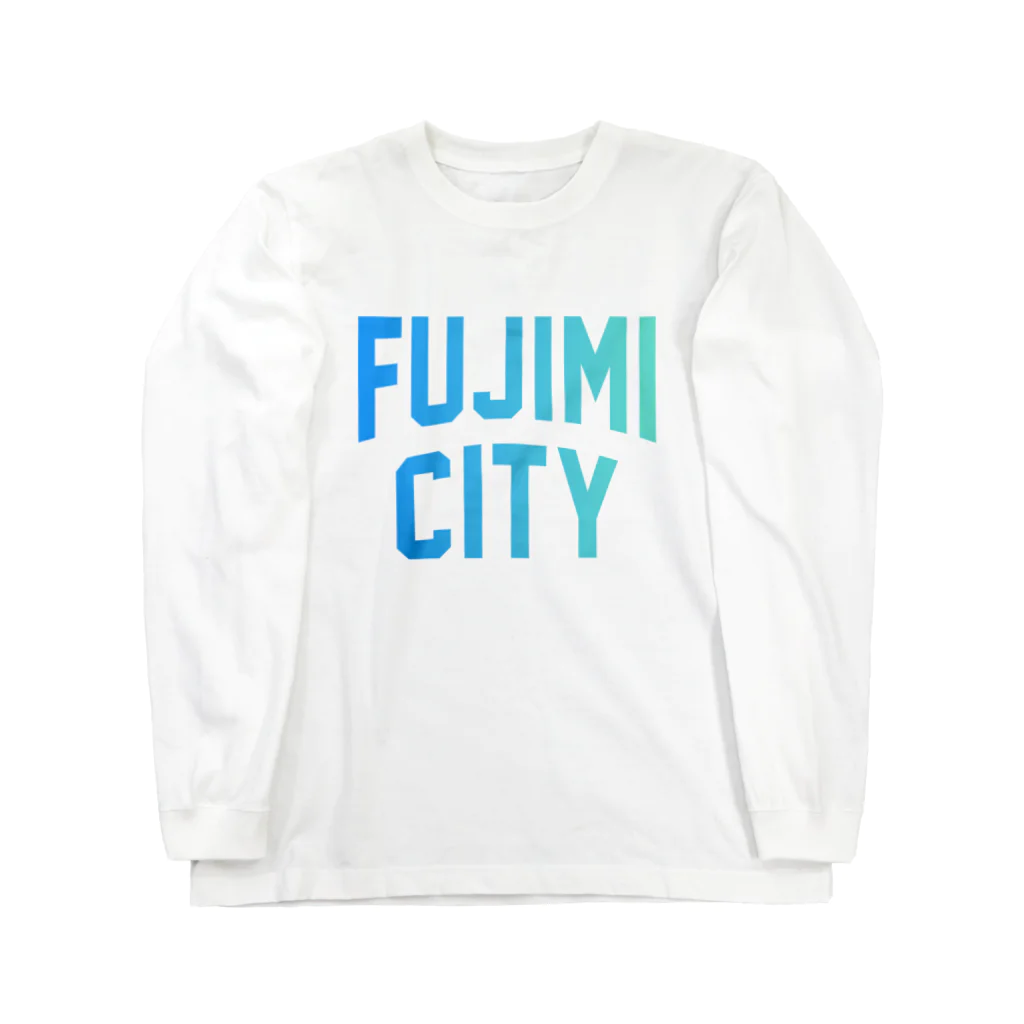 JIMOTOE Wear Local Japanの富士見市 FUJIMI CITY Long Sleeve T-Shirt