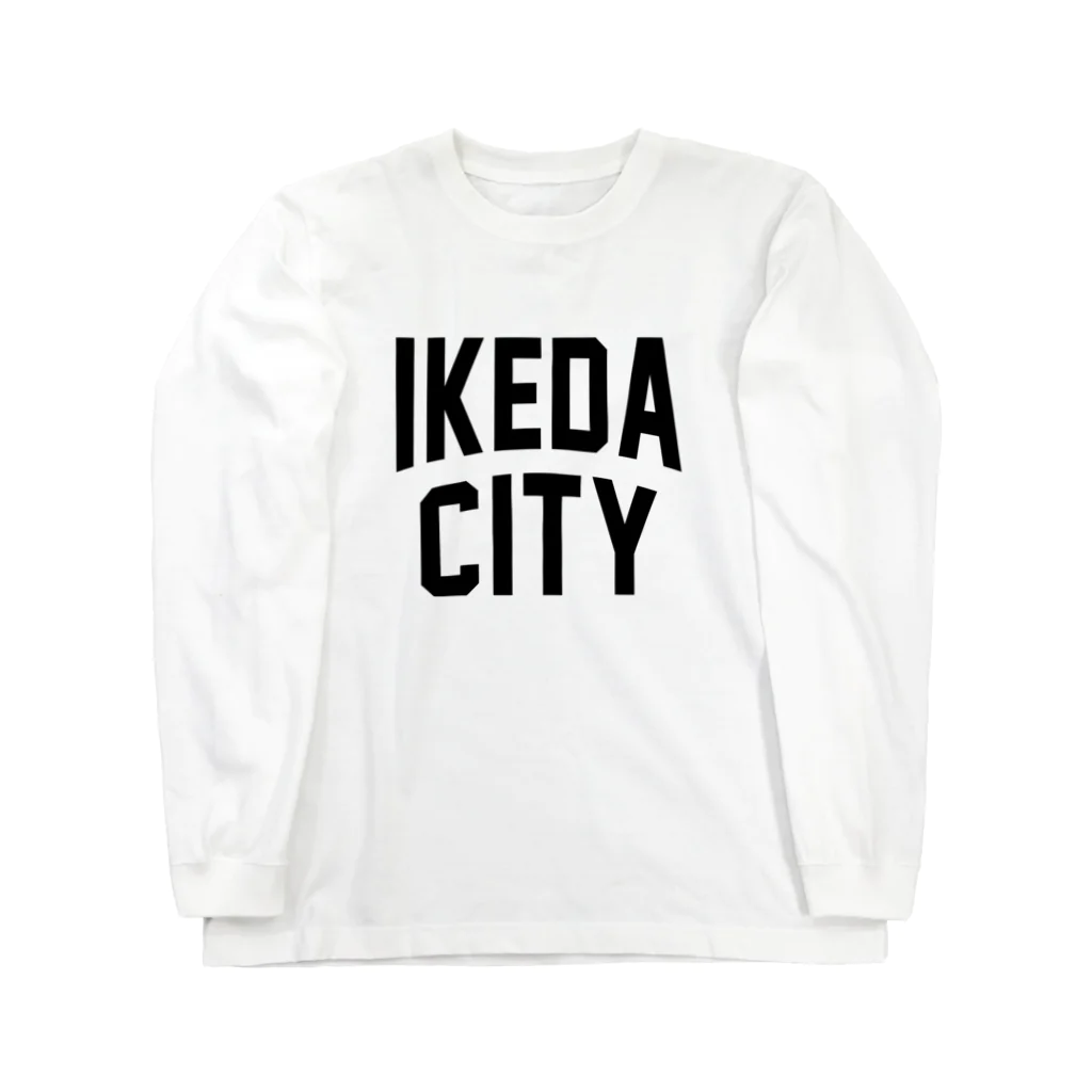 JIMOTOE Wear Local Japanの池田市 IKEDA CITY Long Sleeve T-Shirt